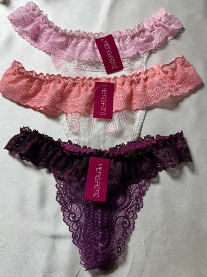 Mesh Floral Panty (Pack of 2)