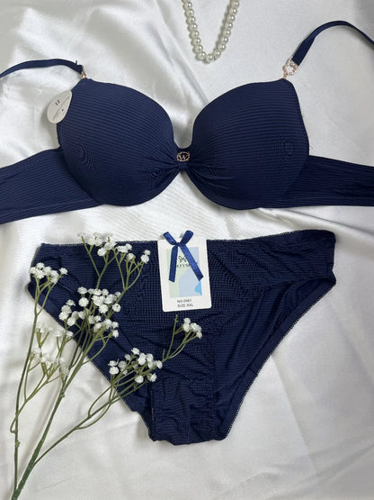 Ribbed Bra & Panty Set