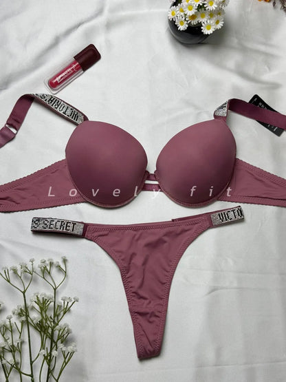Victoria's Secret Push Up Bra & Panty Set