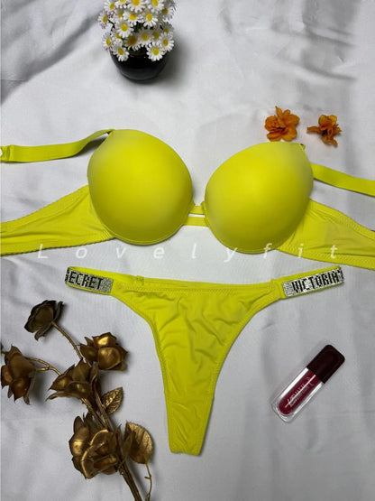 Victoria's Secret Push Up Bra & Panty Set