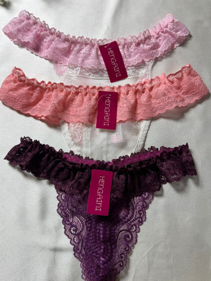 Mesh Floral Panty (Pack of 2)