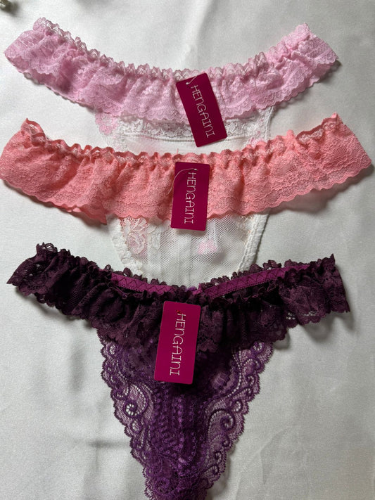 Mesh Floral Panty (Pack of 2)