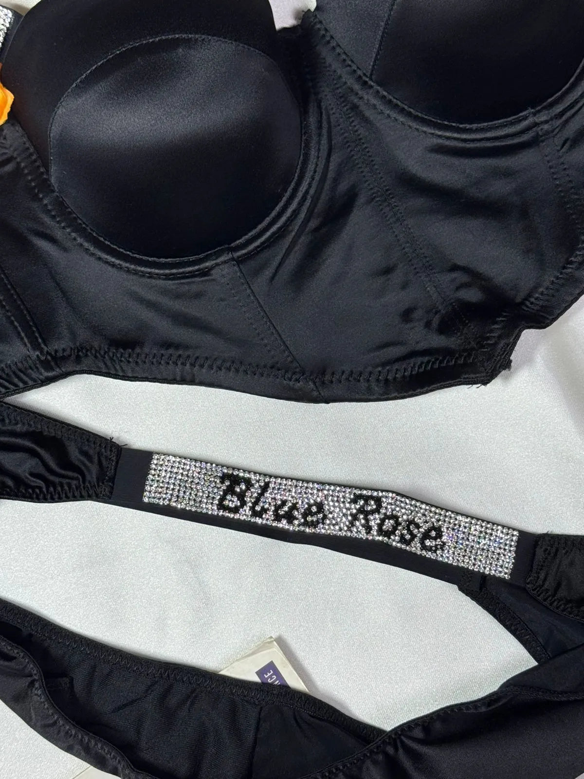 Blue Rose Elegant Bra & Panty Set
