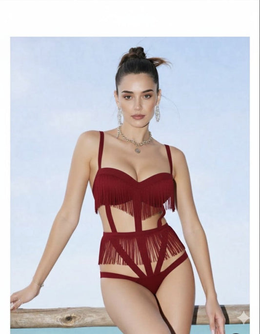 Fire Fringe Luxe Nighty