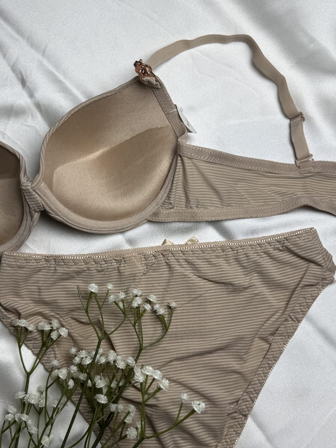 Ribbed Bra & Panty Set