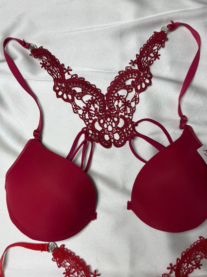 Beautiful Butterfly Front Hook Bra